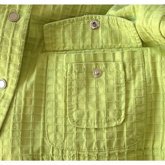 Coldwater Creek Jacket Lime Size 16 - Picture 5 of 7
